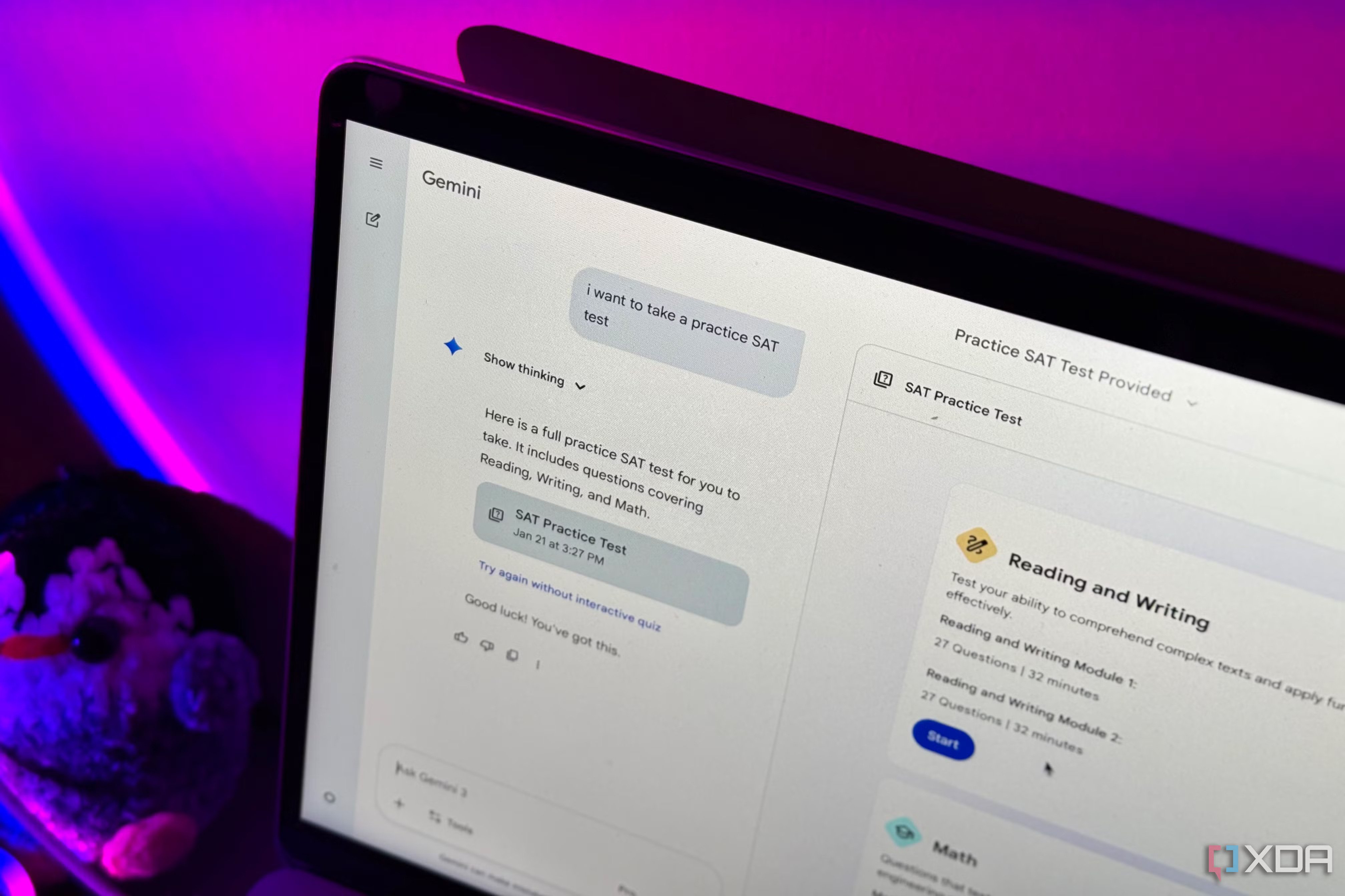 Google Gemini 免費推出 SAT 模擬考題庫！怎麼練？題目類型一次看！