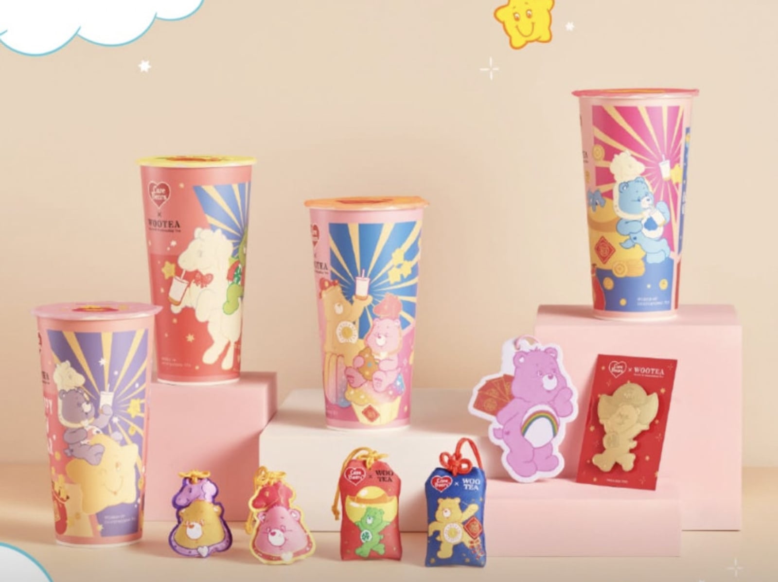 五桐號攜手「彩虹熊」推出聯名新品！超萌 4 款開運御守曝光！