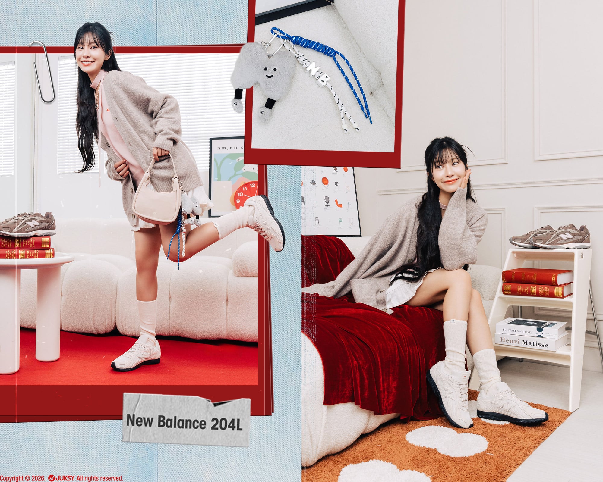 新春開局怎麼穿？寶藏男孩 石知田 × 甜美系女孩 陳敬宣示範新年好運儀式：穿上NB，讓好運跟著你走