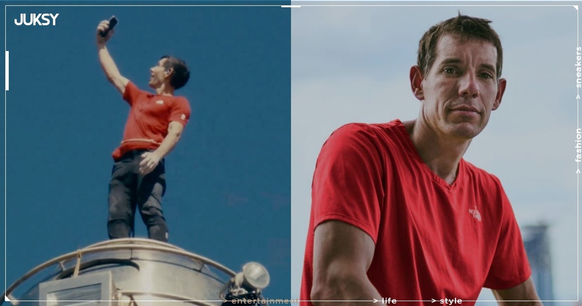 Alex Honnold 幽默表示「台北101 攀爬適合全家參加」！坦言「可以跟小孩視訊好方便！」