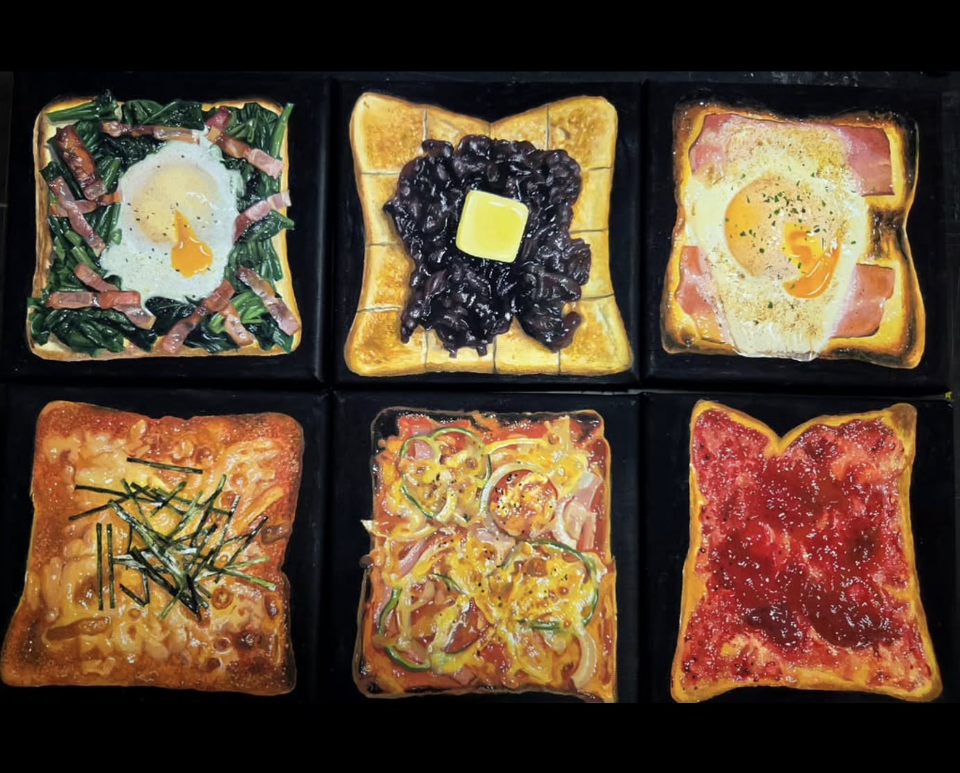 日本廚師畫家「手繪美食」爆紅！章魚燒、蕎麥麵栩栩如生⋯看了幾秒才發現根本是用畫的！