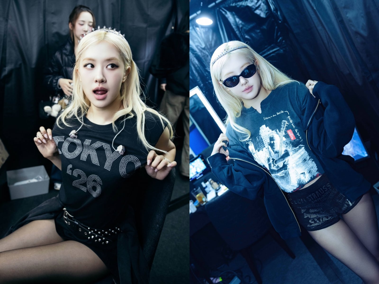 Rosé 東京演唱會 3 套 Levi's 客製造型狂圈粉！鉚釘丹寧搭皮革⋯每套都是時尚藝術品！