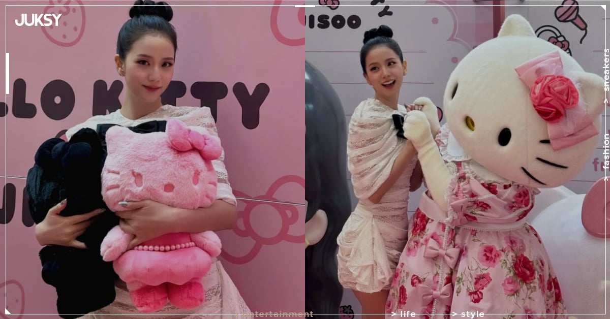 BLACKPINK JISOO × Hello Kitty 聯名快閃店登台！時間地點、預約辦法、限定商品⋯粉絲快筆記！