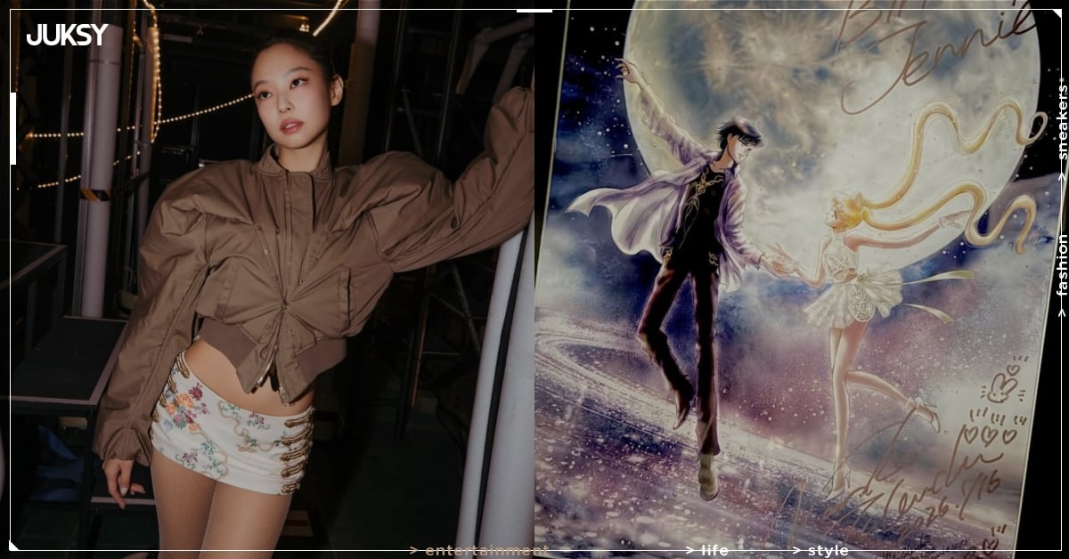 BLACKPINK Jennie 30 歲生日驚喜，《美少女戰士》作者武內直子親繪賀圖！