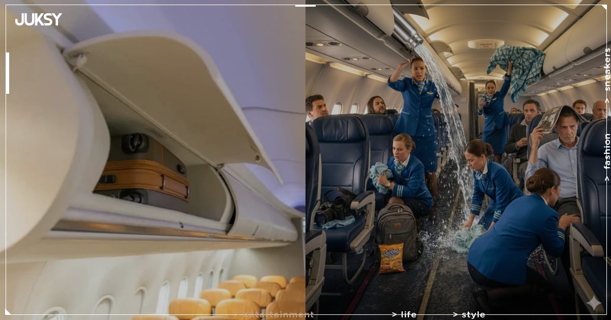出國旅遊搭飛機行李架禁放「水壺」!Threads 網友崩潰發文:「不聽勸秒變水簾洞!」