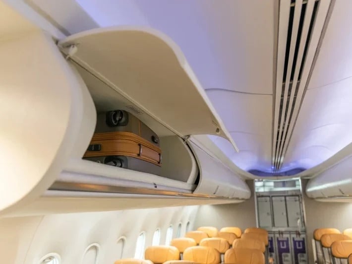 出國旅遊搭飛機行李架禁放「水壺」！Threads 網友崩潰發文：「不聽勸秒變水簾洞！」