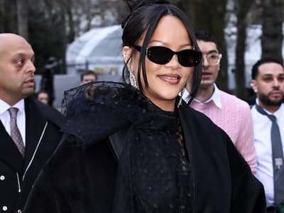 蕾哈娜 Rihanna 亮相 Dior 巴黎時裝週！坦言產後最喜歡這種設計！