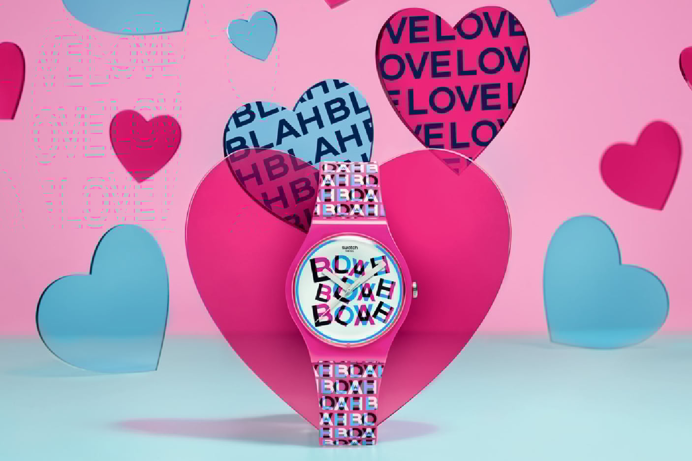 濃情蜜意或只是甜言蜜語? SWATCH 將愛的雙重面貌化身腕間時計