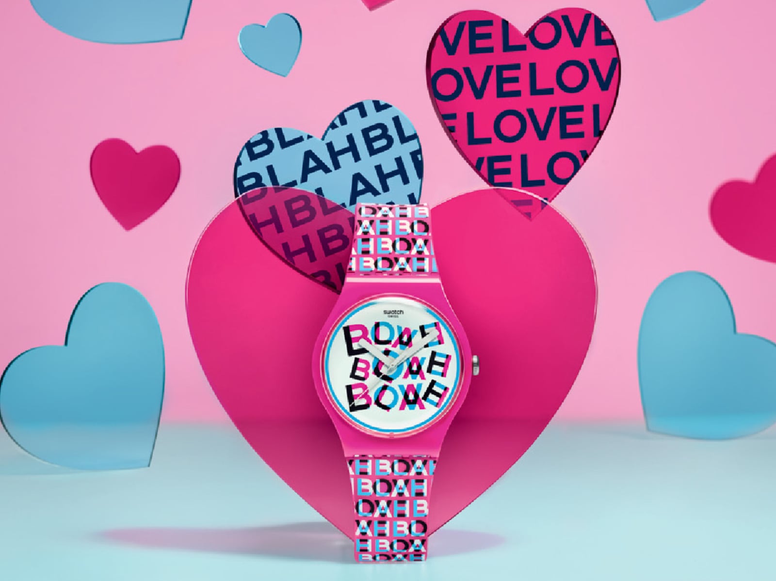 濃情蜜意或只是甜言蜜語？ SWATCH 將愛的雙重面貌化身腕間時計