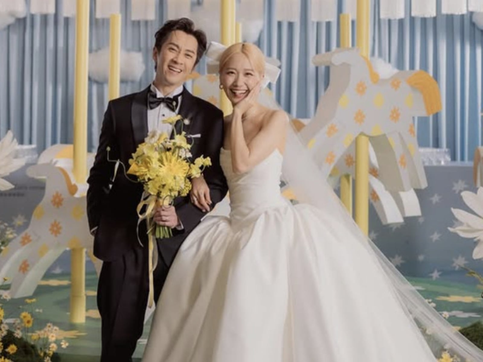 陳漢典、LuLu 結婚小S 紅包曝光！傳授婚姻秘訣：「一週至少 4 次！」