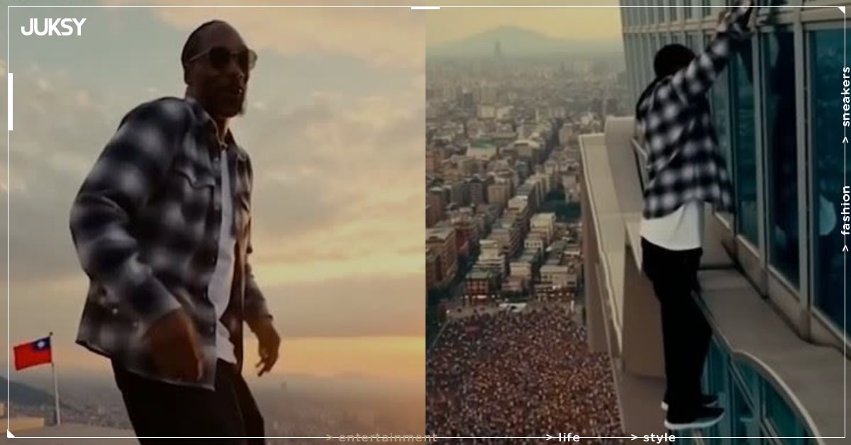 史努比狗狗 Snoop Dogg IG 曬爬台北 101 AI 影片!台灣國旗現身引讚:「謝謝讓世界看見!」