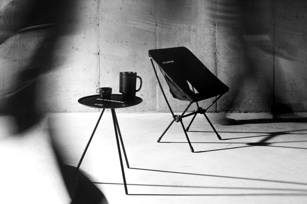 NO COFFEE × Helinox 十周年重磅聯名!黑色露營椅、帳篷桌限量開賣⋯愛露營的朋友必收藏!