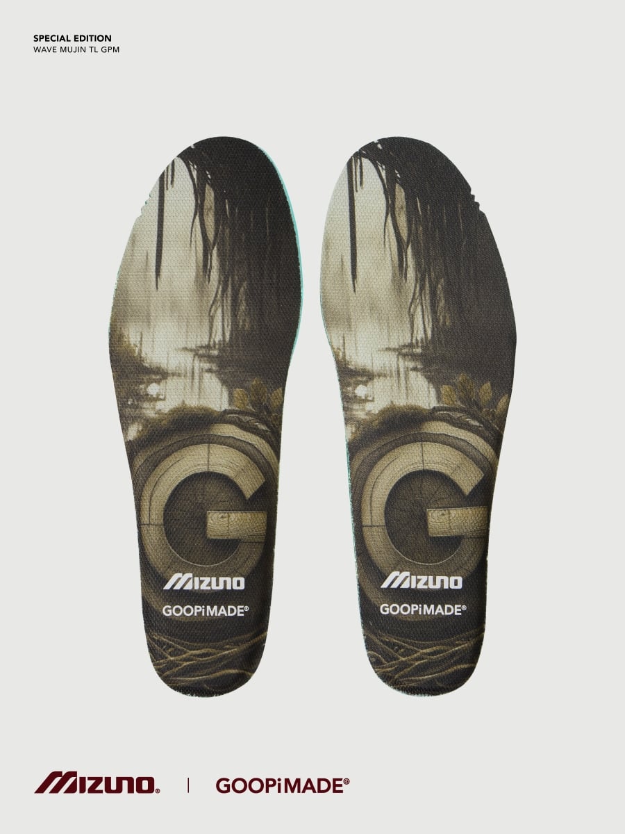 GOOPiMADE × Mizuno 攜手推出全新聯名鞋款!不對稱設計、機能調節系統,將於「圭崗 渡孤」活動全球首發!