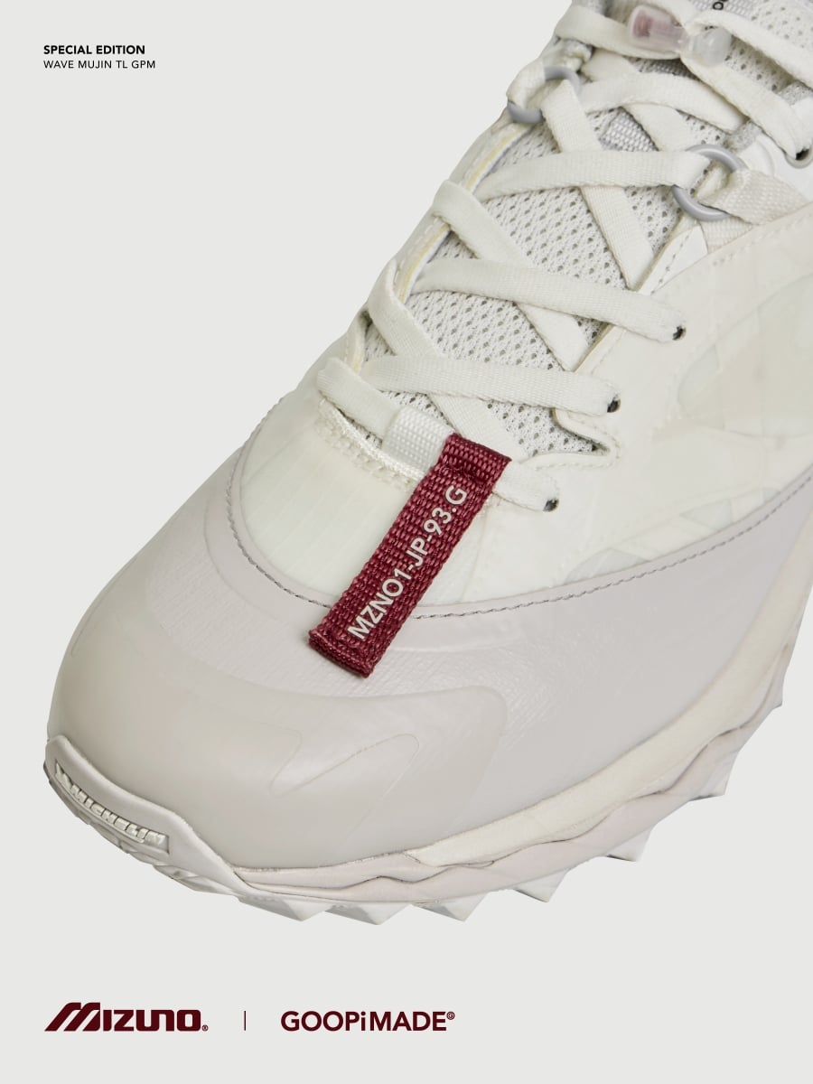 GOOPiMADE × Mizuno 攜手推出全新聯名鞋款!不對稱設計、機能調節系統,將於「圭崗 渡孤」活動全球首發!