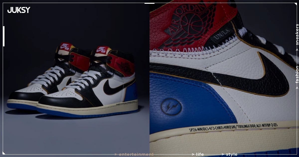 fragment design x Union LA x Air Jordan 1 High OG 發售情報公開!2026 大魔王球鞋必須入手!