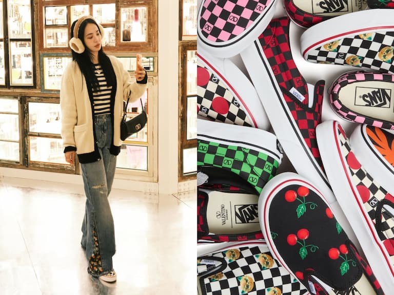蔡依林同款 Valentino Garavani and Vans 聯名系列第二彈亮相！6 大鞋款亮點、價格⋯一次看！