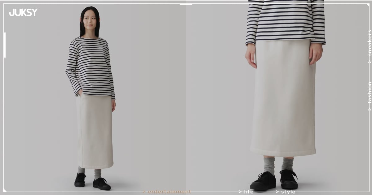 無印良品運動風 I 型裙掀搶購潮!修身還保暖引網狂讚:「根本美腿神器」!