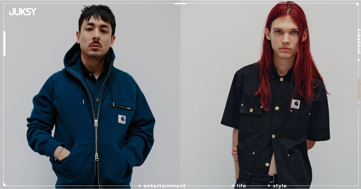 sacai x Carhartt WIP 第四度合作!9 件聯名單品、發售日期與亮點整理