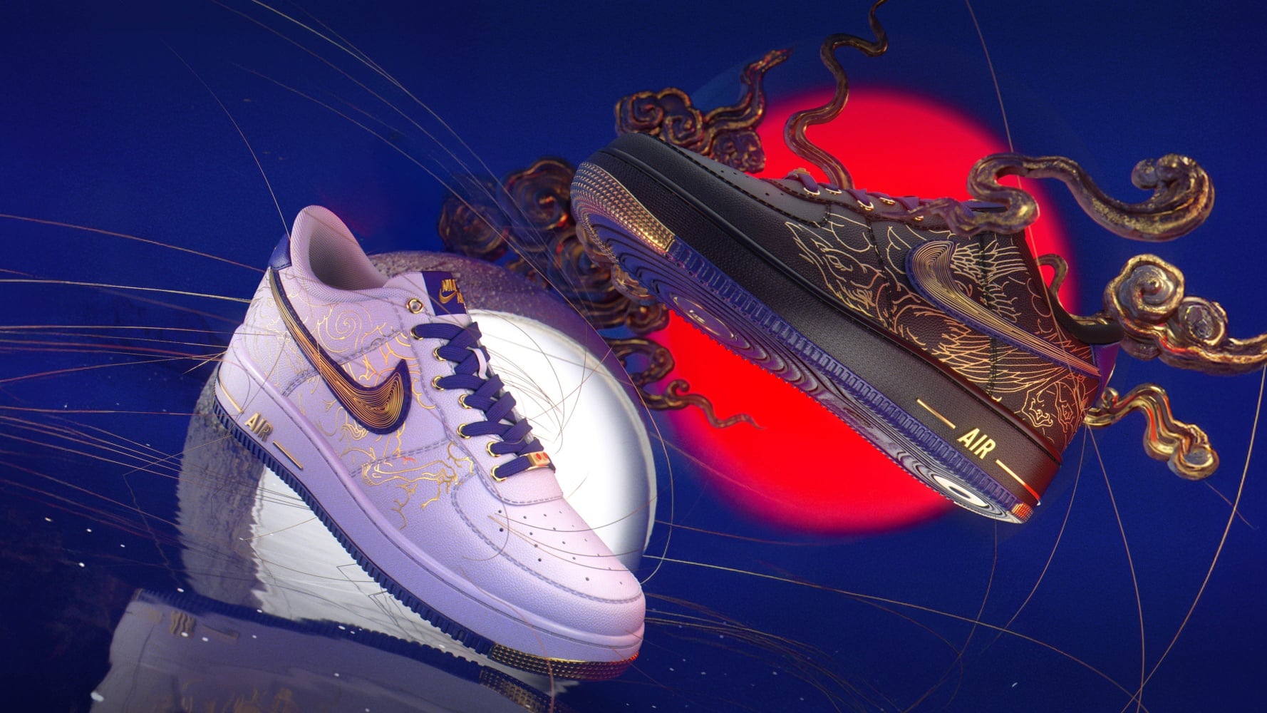 直擊 kim-a: Nike Air Force 1 黃金鞋台中老虎城展出現場！999.9 純金縫製要價突破 7 位數！