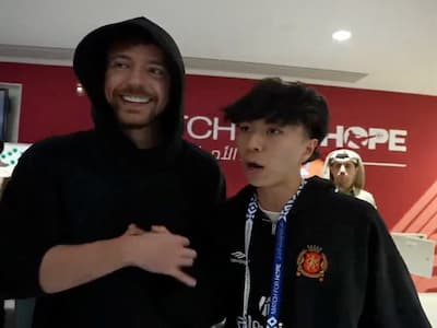 Ray 與野獸先生 MrBeast 相見歡！仍懷疑對方募款計畫是騙局：「4000 萬美元有點太多了⋯」