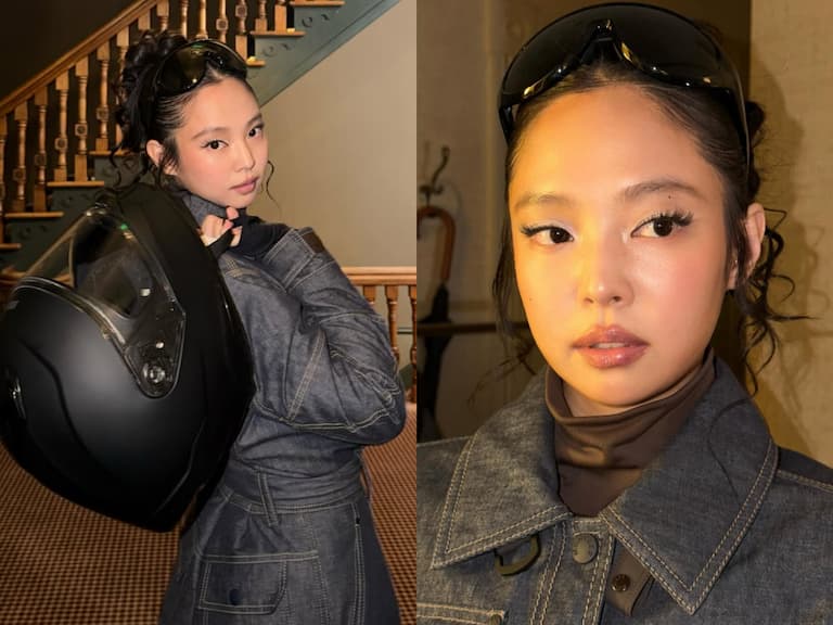 BLACKPINK Jennie 身高 163 歐美妝配丹寧工作服美翻!韓系妝、歐美妝容 4 點差異分析一次看!