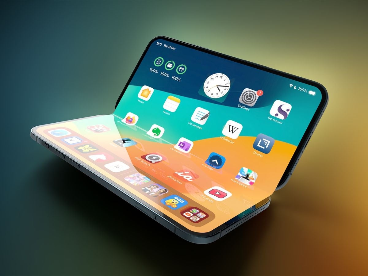 蘋果正研發 iPhone 折疊手機！雙電池設計、7.8 吋螢幕規格細節一次看！