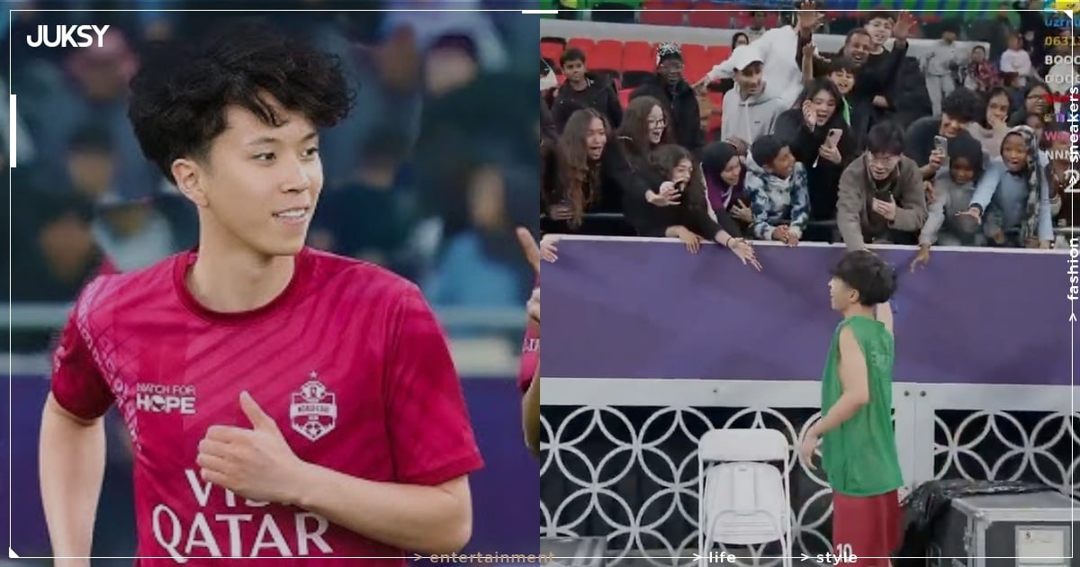 Ray 卡達足球賽親送獎牌給場邊粉絲!背後原因超暖「我的回憶都在這了!」