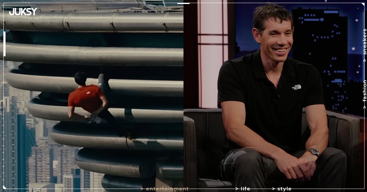 霍諾德徒手攀登台北 101 放開雙手倒掛超驚險！他親曝原因笑說：「我只是在耍帥！」