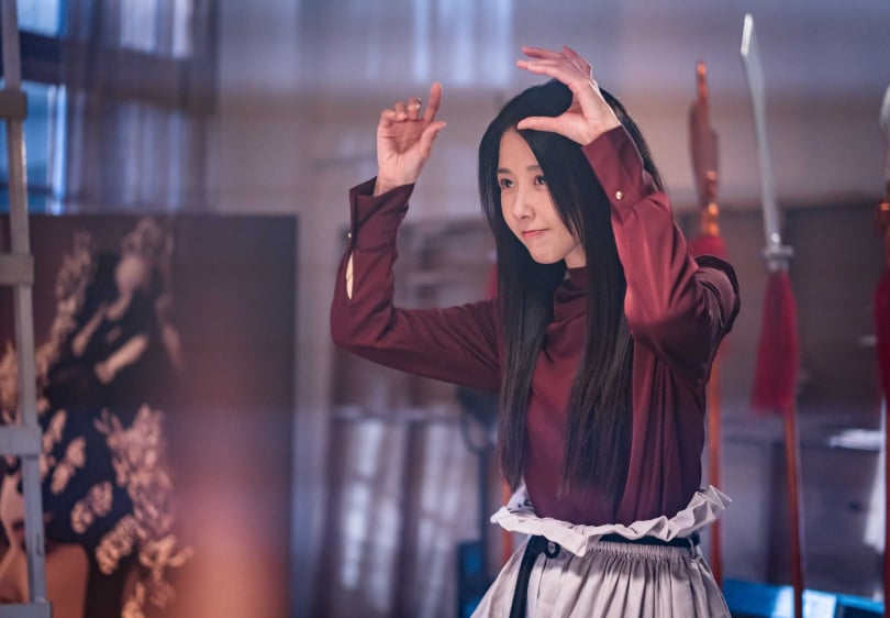 《啵me之我的青春住了鬼》邵雨薇惡鬼妝花 3.5 小時！自嘆：「兩天不敢喝水！」