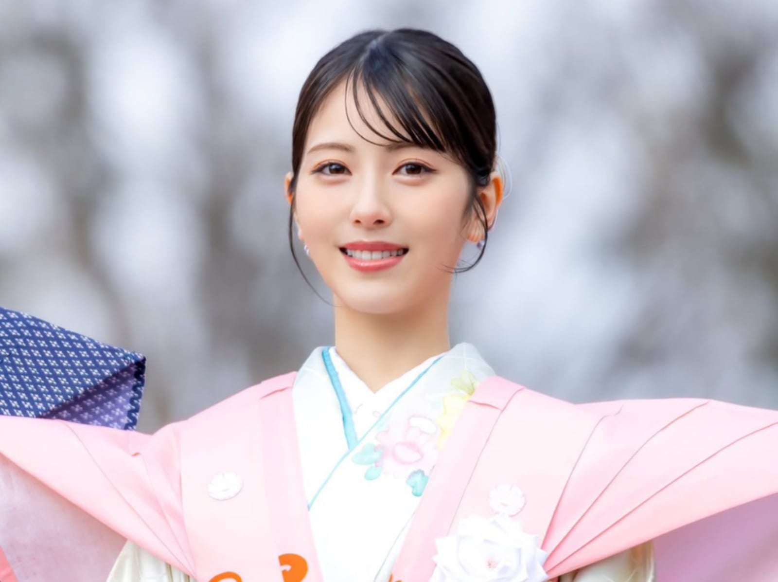 渡邊美波身高 157 穿和服出席成田山節分祭！甜美外型引熱議！