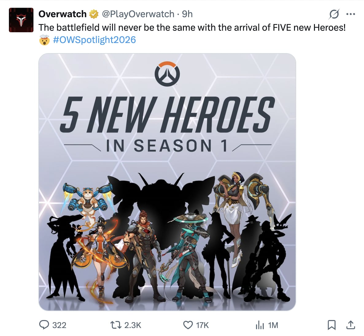 《鬥陣特攻》正式改名回歸！噴射背包貓、三麗鷗聯名、10 位新英雄⋯搶先看！