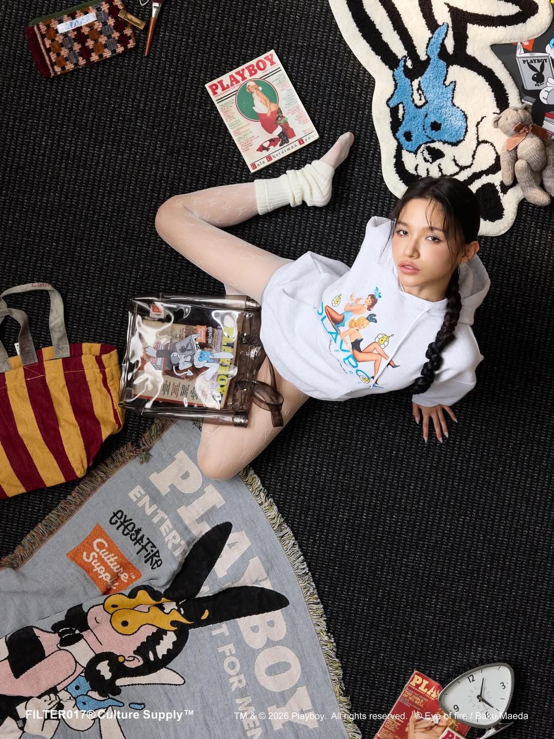 FILTER017 × Playboy 聯名登場！唯瑄、韓沁與里唯穿上聯名款，必收單品一次看！