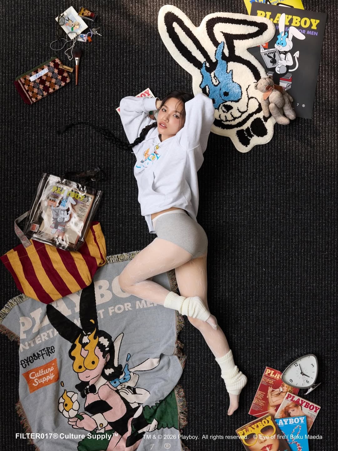 FILTER017 × Playboy 聯名登場！唯瑄、韓沁與里唯穿上聯名款，必收單品一次看！