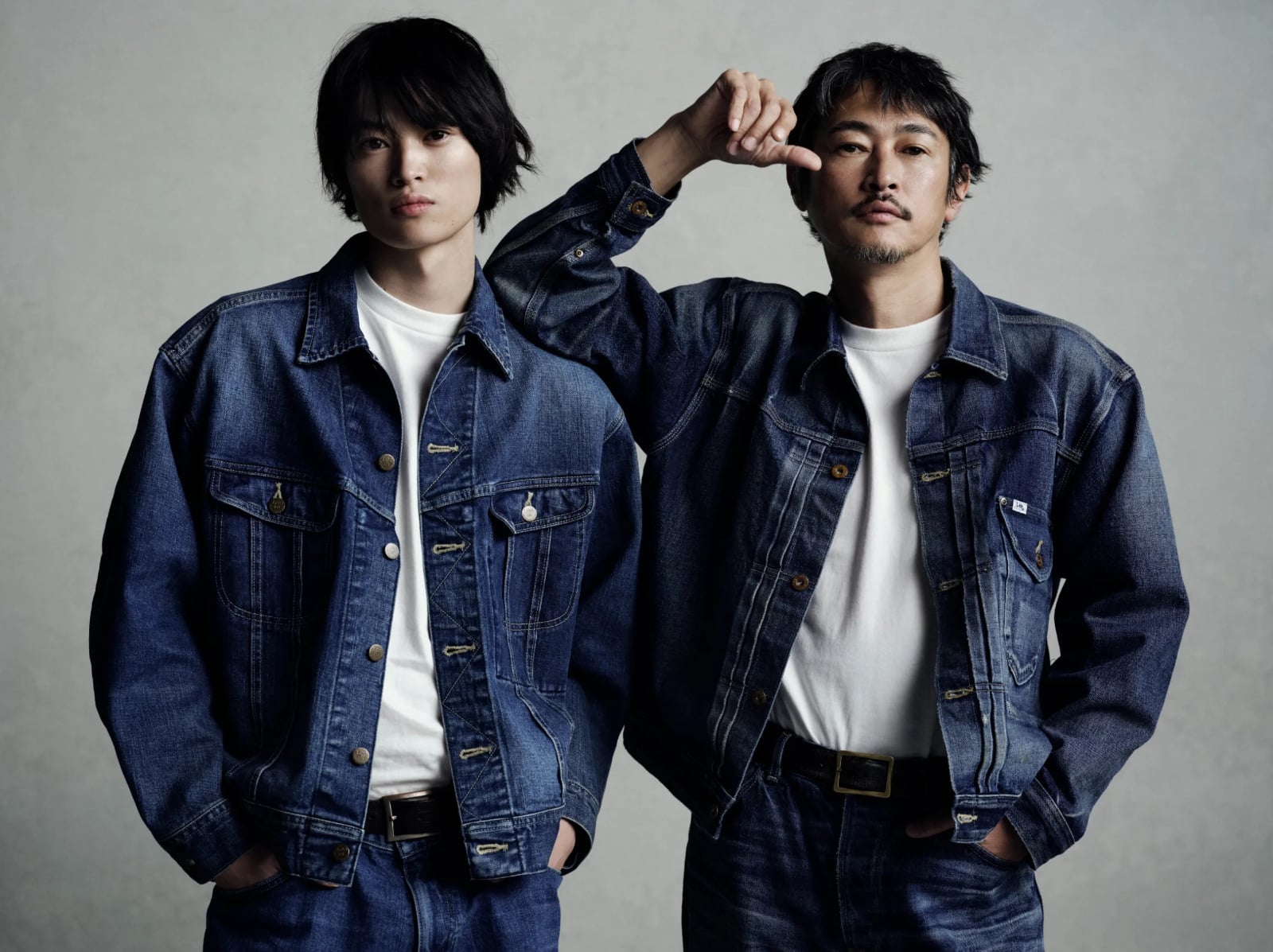 窪塚洋介父子檔代言 Lee 101 週年系列！跨世代帥氣演繹經典丹寧美學