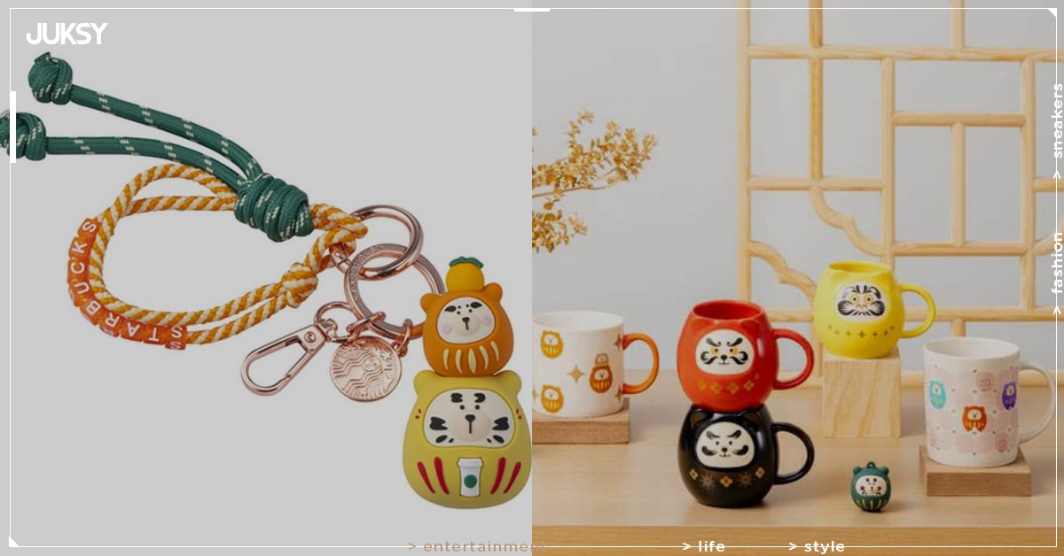 星巴克推出 2026 達摩開運系列！新品杯款、貼身小物，熱賣商品一次看！