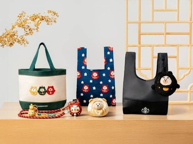 星巴克推出 2026 達摩開運系列！新品杯款、貼身小物，熱賣商品一次看！