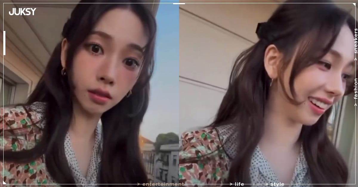 aespa Karina 時裝週幕後花絮爆紅！陽台探頭 3 次才想起自己是明星！