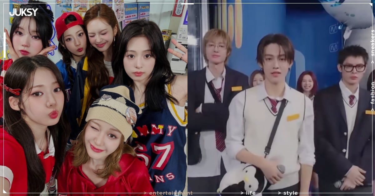 CORTIS 同框 BABYMONSTER 挑戰〈Really Like You〉舞蹈，穿校服「學長感」爆表！