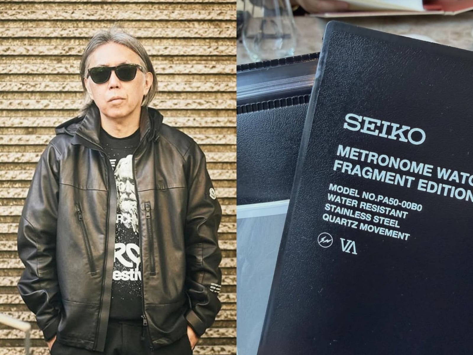 藤原浩 × Seiko 首度聯名！節拍器手錶「fragment Edition」曝光，極簡設計搭閃電 Logo 必收！