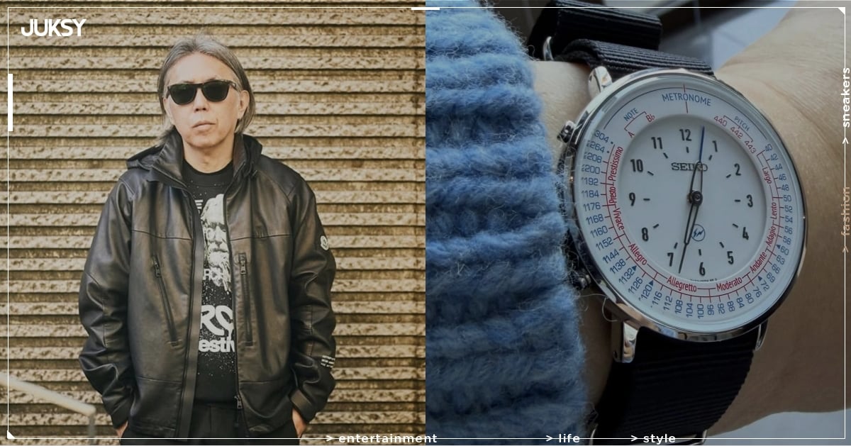 藤原浩 × Seiko 首度聯名！節拍器手錶「fragment Edition」曝光，極簡設計搭閃電 Logo 必收！ - JUKSY 街星