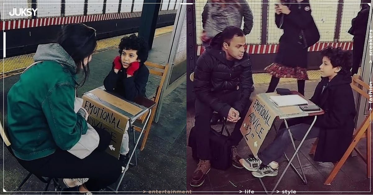 小男孩 2 塊錢給建議爆紅！用「認真傾聽」溫暖陌生人⋯網喊：比心理師還療癒！