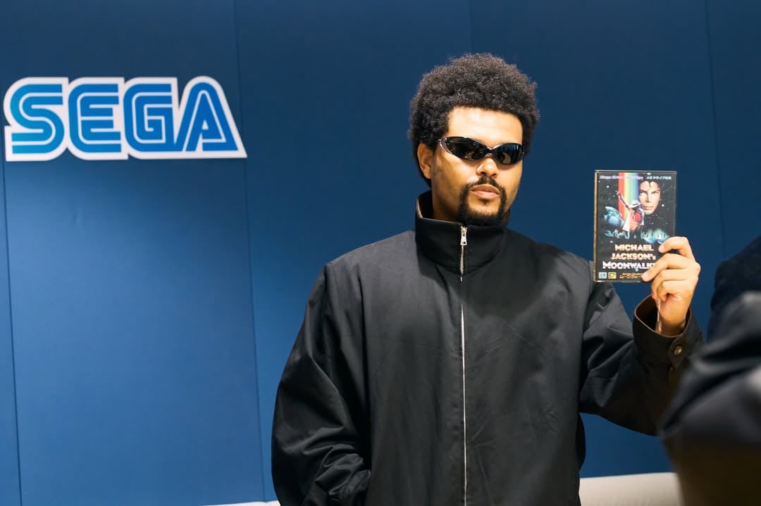 The Weeknd 日本行還在繼續！造訪 SEGA 總部，重現 Michael Jackson 經典畫面