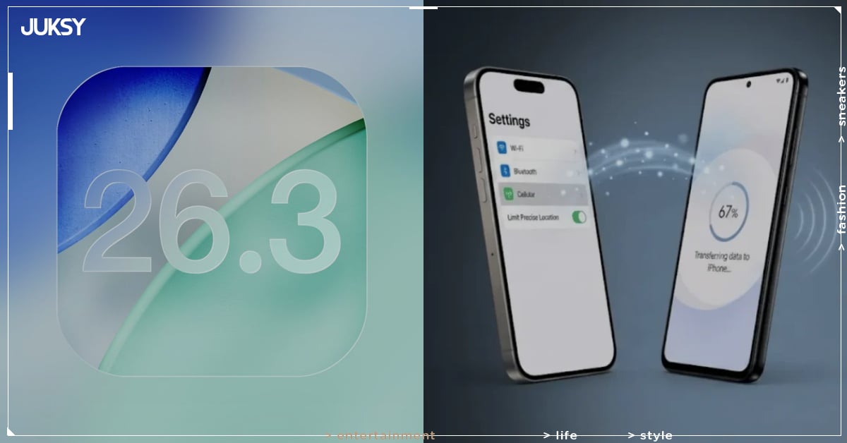 iOS 26.3 RC 更新版本登場！iPhone 無線傳輸 Android、天氣壁紙板塊⋯新功能細節一次看！