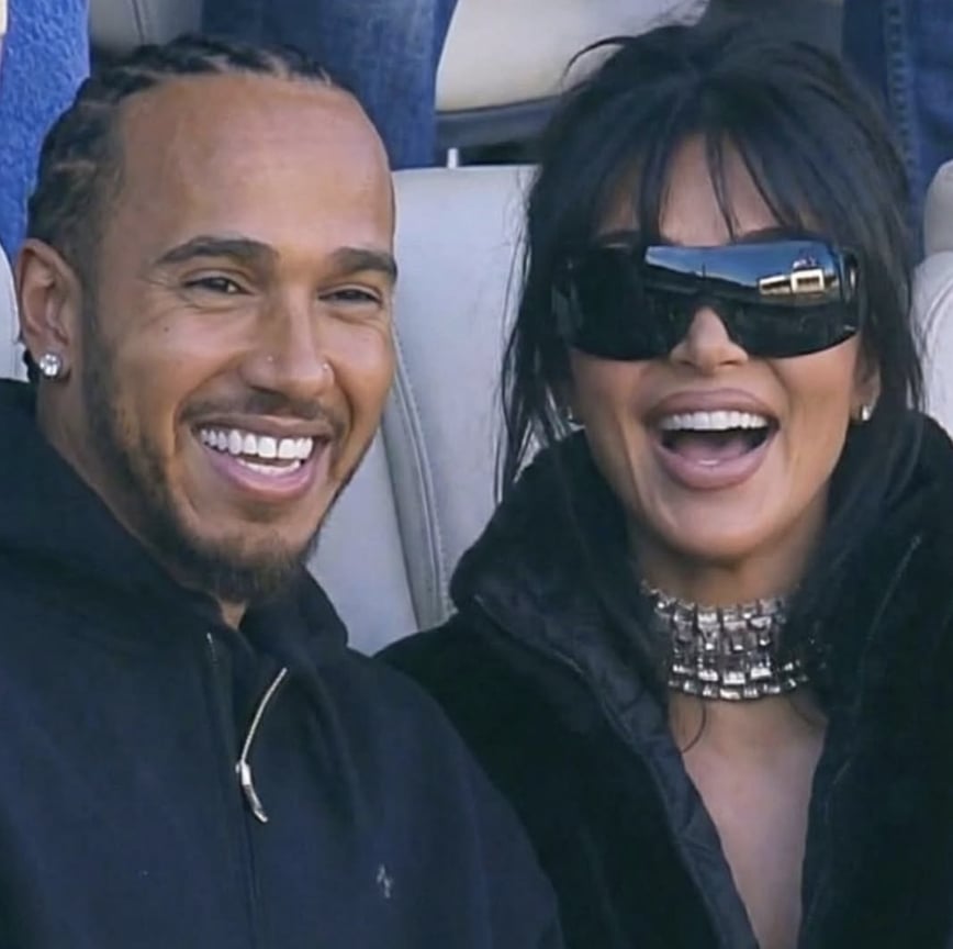 金卡戴珊 Kim Kardashian 、路易斯漢米爾頓超級盃放閃！唇語專家曝光甜蜜對話！