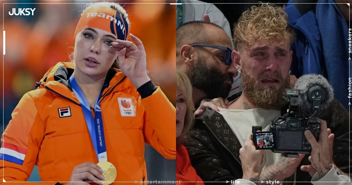 冬奧／荷蘭名將 Jutta Leerdam 終於摘金打破最速紀錄！男友 Jake Paul 場邊激動落淚！
