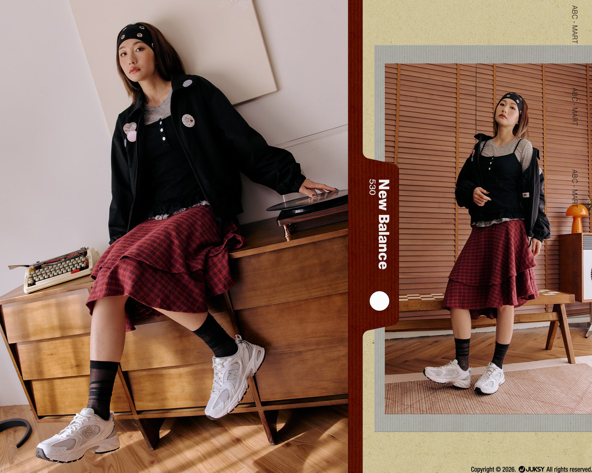 回暖預告，衣櫃色彩覺醒！用亮色點亮春日穿搭，搭上 ABC-MART 嚴選必收鞋款，甜酷少女也能駕馭粉嫩的早春色系！