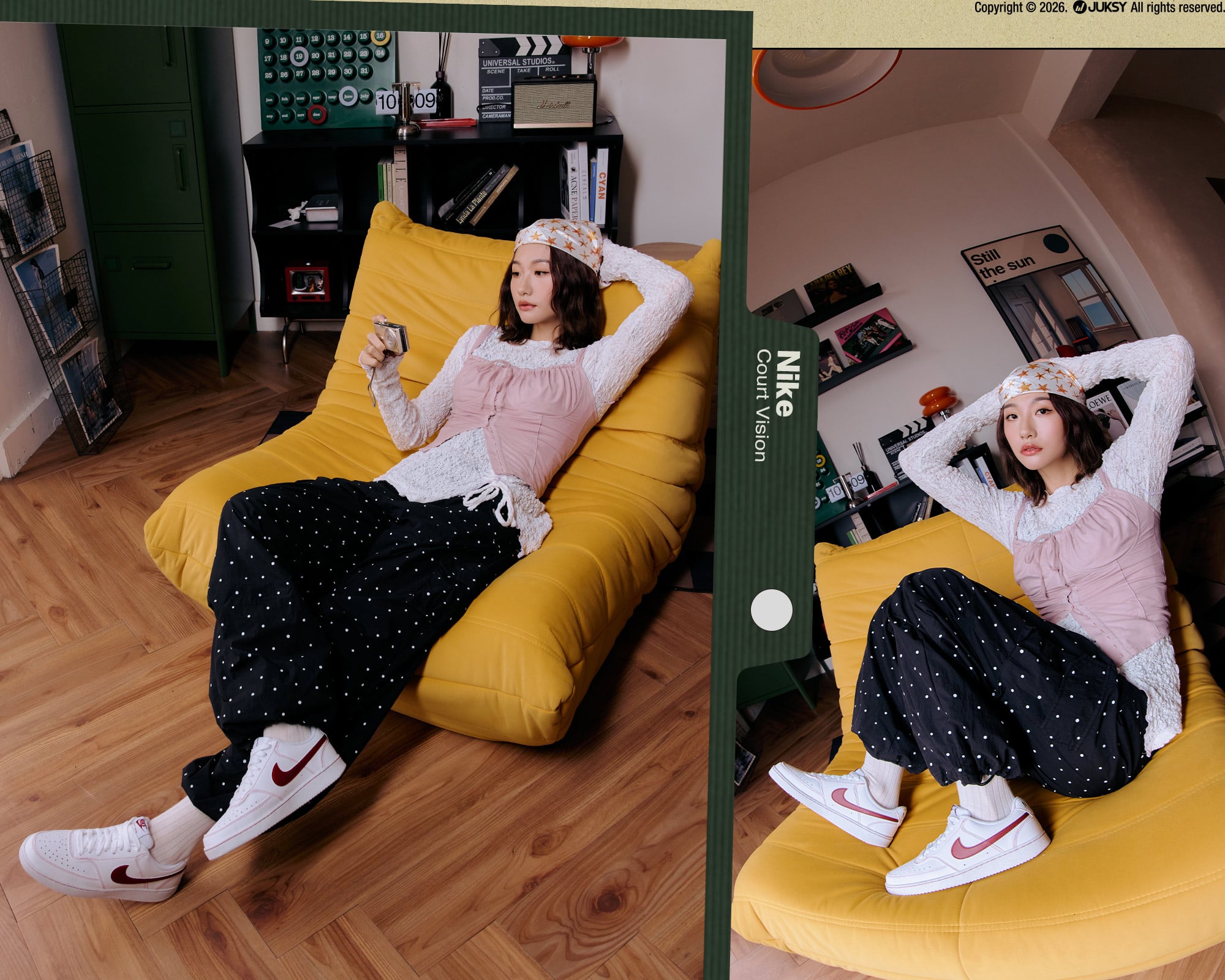 回暖預告，衣櫃色彩覺醒！用亮色點亮春日穿搭，搭上 ABC-MART 嚴選必收鞋款，甜酷少女也能駕馭粉嫩的早春色系！