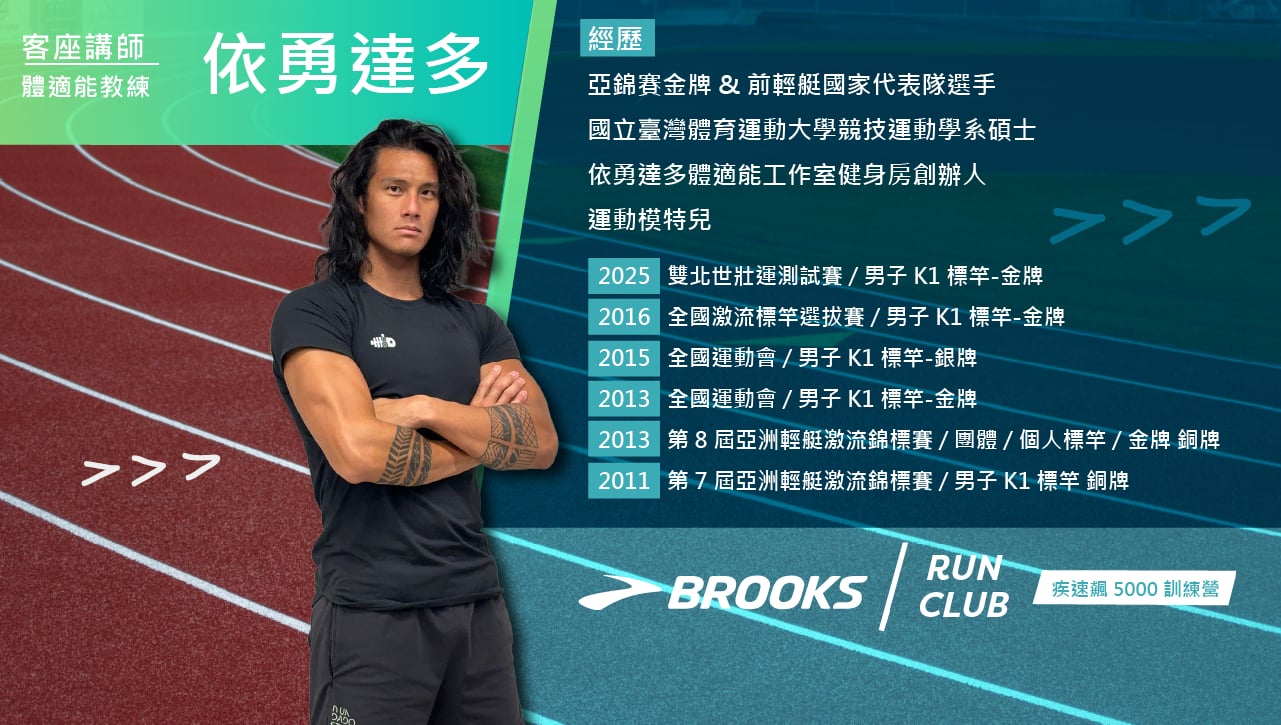 BROOKS 推出《疾速飆 5000 訓練營》
