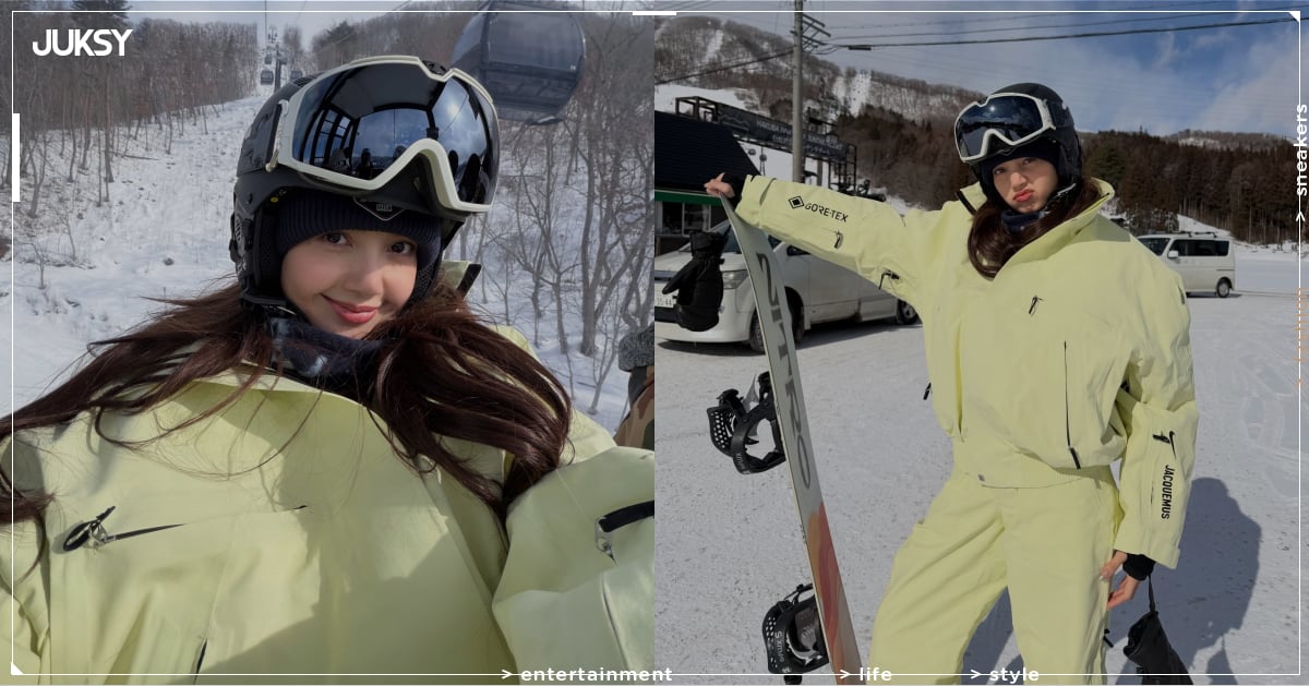 BLACKPINK Lisa 身高 167 示範 Nike x JACQUEMUS 聯名雪衣穿搭！網喊：「購物清單又＋1！」