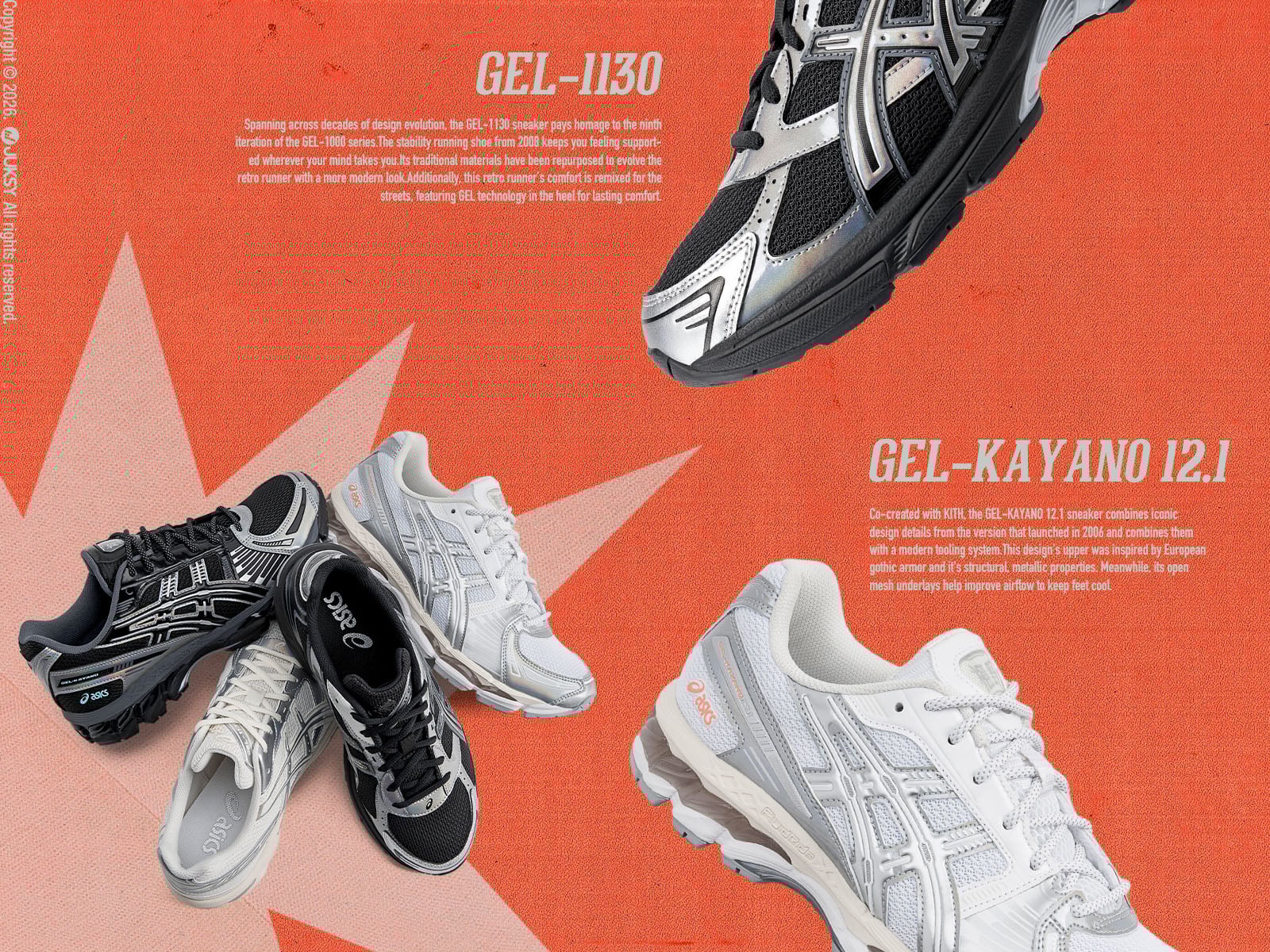 新年不走大紅大紫，ASICS HOLIDAY PACK 讓你腳下藏「隱藏彩蛋」！